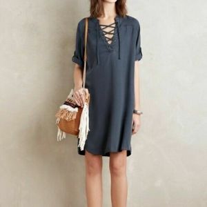 Cloth & Stone Front Tie Dress (Petite)